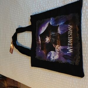 NWT Wednesday Graphic Totebag